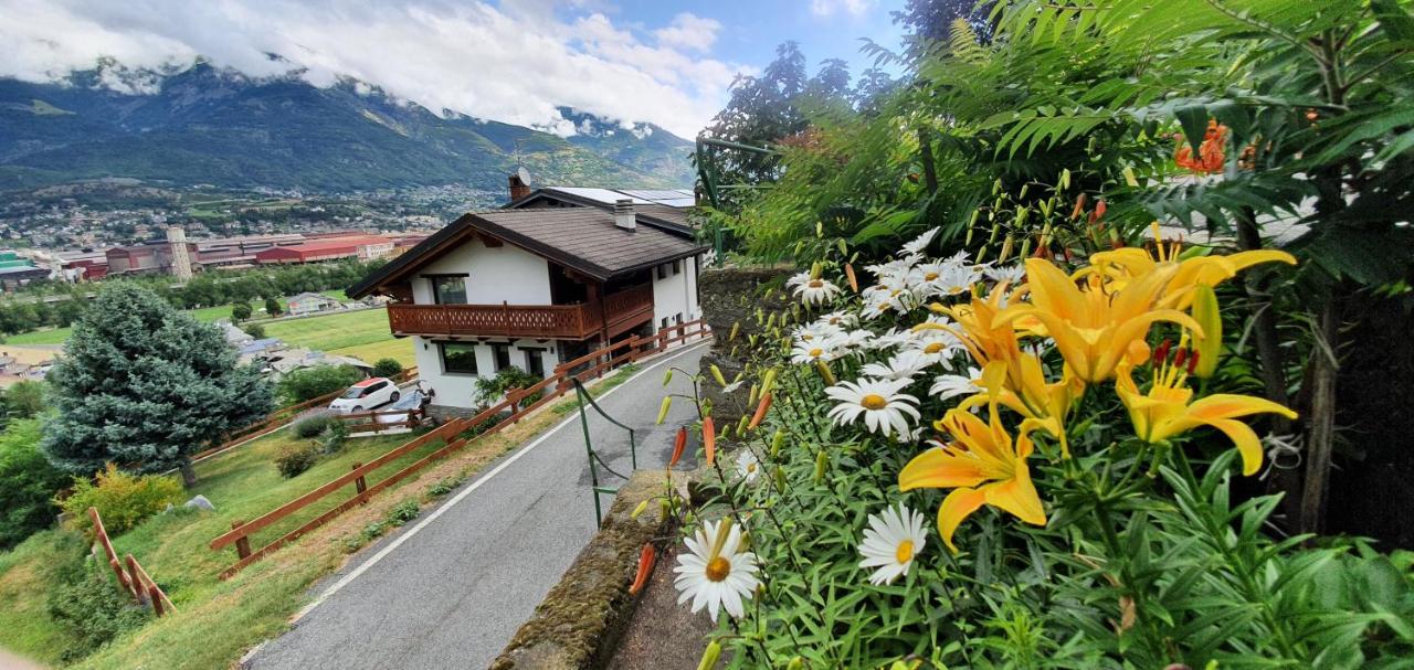 Agriturismo B&B Chevres A Cheval Charvensod Eksteriør bilde